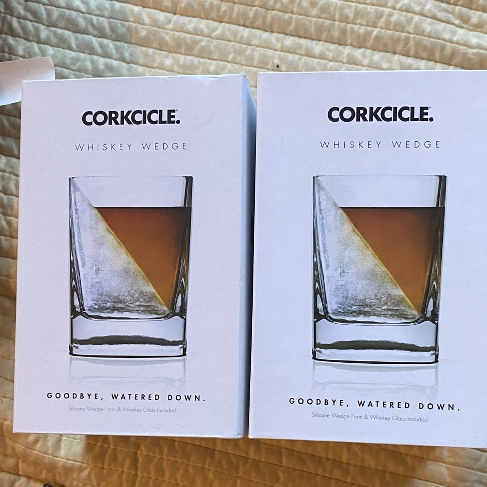 Corkcicle whisky tumblers bundle of 2